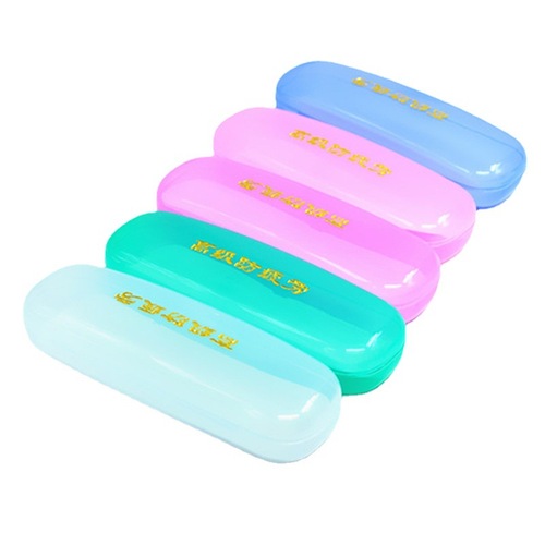 Glasses case, red and green box, myopia glasses, plain glasses, reading glasses glasses case, street stall wholesale