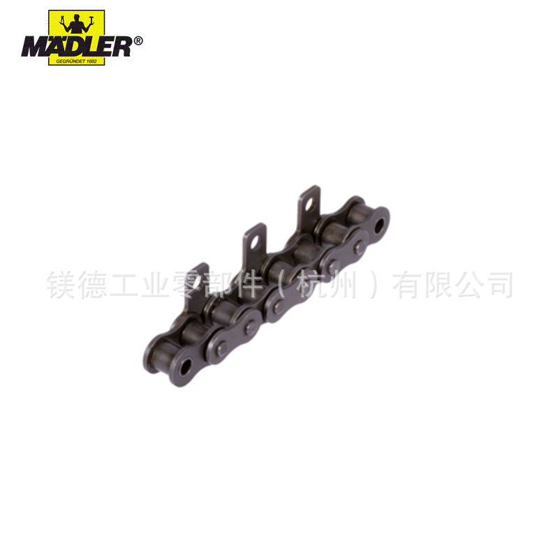 Maedler M1 标准 带直板附件 滚子链  2 x p