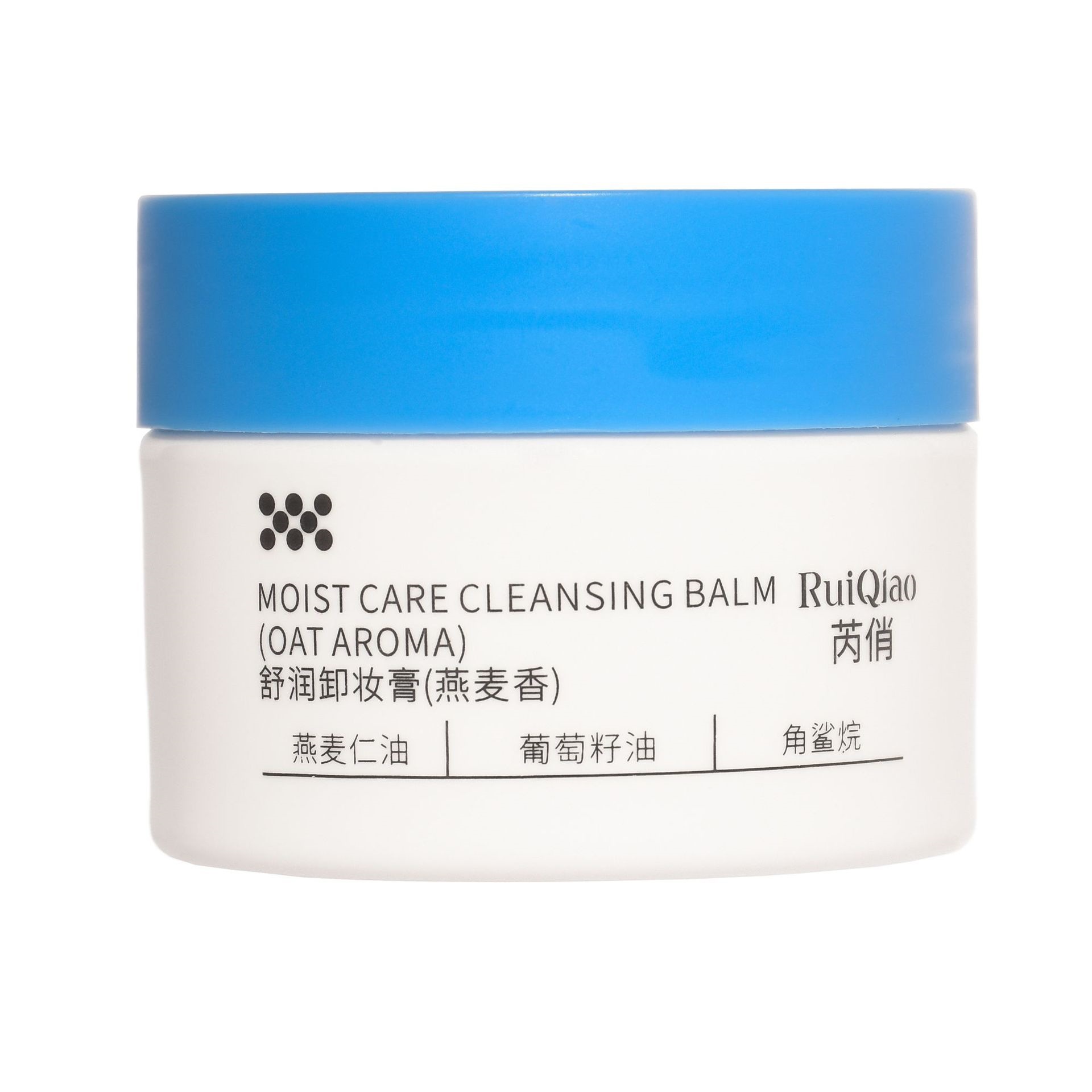RuiQiao Qiang ShuRun Cleanser es una crema limpia profunda, suave, fácil de emulsionar, no irritante, no pegajoso, lavado y descarga en un solo.