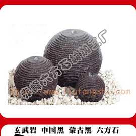 厂家直销  玄武岩 basalt 六方石 景观石 园林石 喷泉流水 现货