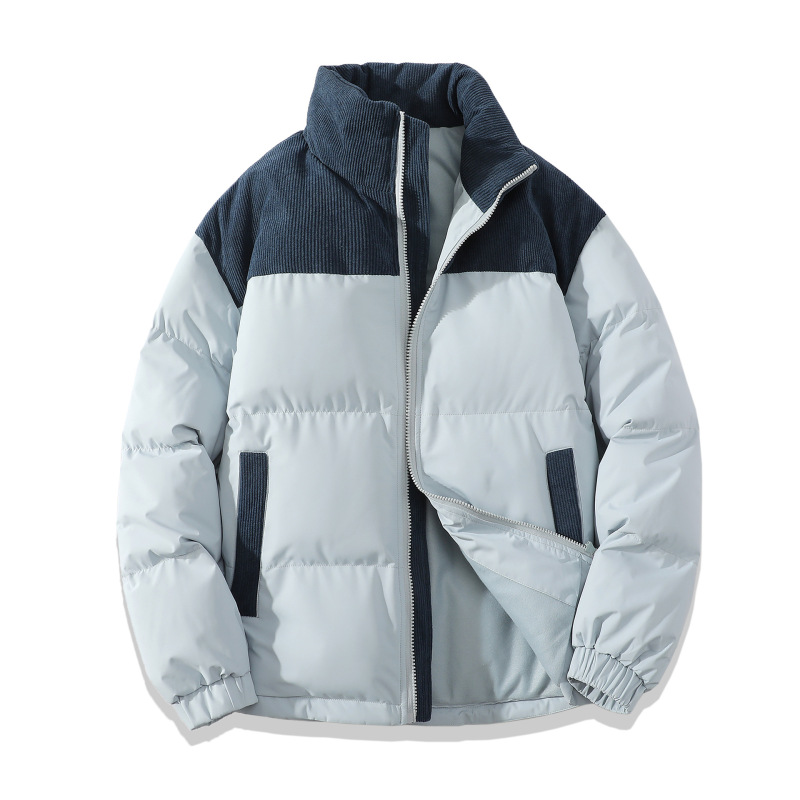 冬季新款韩版羽戎棉服外套情侣潮流时尚日系宽松立领保暖面包服|undefined