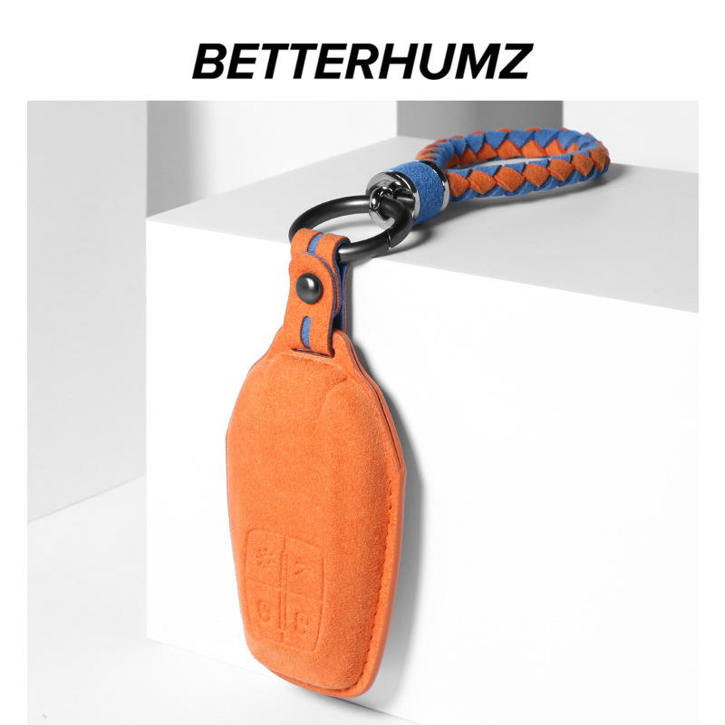 Suitable For Ferrari Key Cover F430 488 458 F12berlinetta Suede Car Key Bag Buckle Suitable For Ferrari Key Cover F430 488 458 F12berlinetta Suede Car Key Bag Buckle