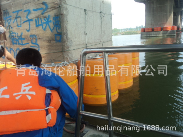 码头船舶 聚氨酯实心橡塑靠球 防护护舷 桥墩防护碰球