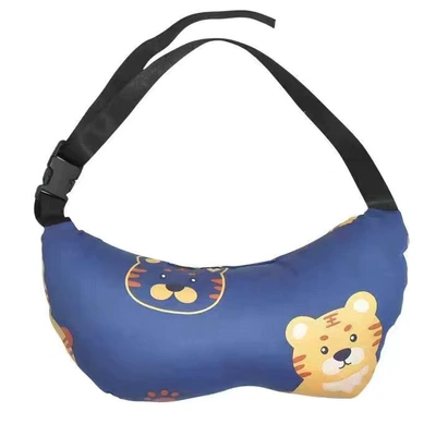 Car Sleeping Head Pillow Headrest - tiger-head