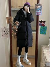 中长款羽绒棉服女年新款宽松冬季过膝棉袄女加厚棉衣外套