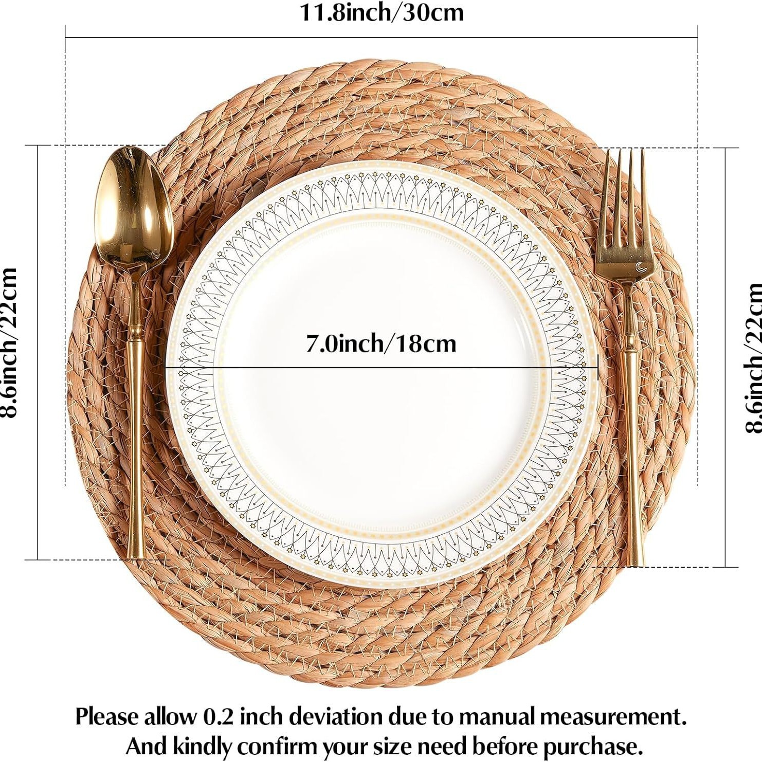 Transfronterizo amazónica casera tejida a mano resistente a quemaduras japonesas esteras de piel de maíz esteras de mesa esteras de aislamiento térmico esteras de platos