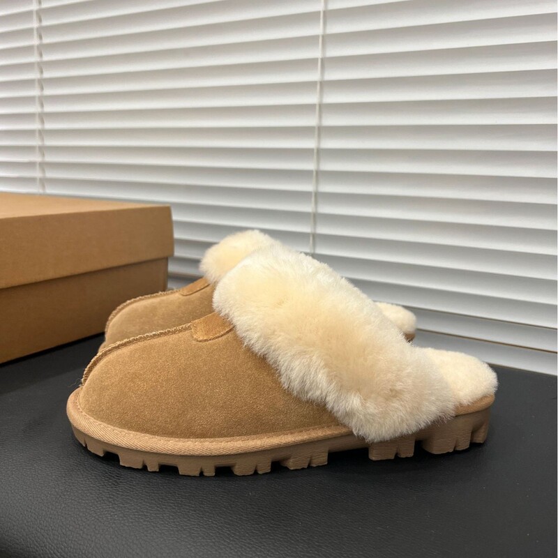 Sangpo Snow Boots Source Factory New Model Star-Shaped Slip-On Half Slippers Made of Sheepskin and Fur, Non-Slip, Suitable for Home and Outdoor Wear Sangpo Snow Boots Source Factory New Model Star-Shaped Slip-On Half Slippers Made of Sheepskin and Fur, Non-Slip, Suitable for Home and Outdoor Wear