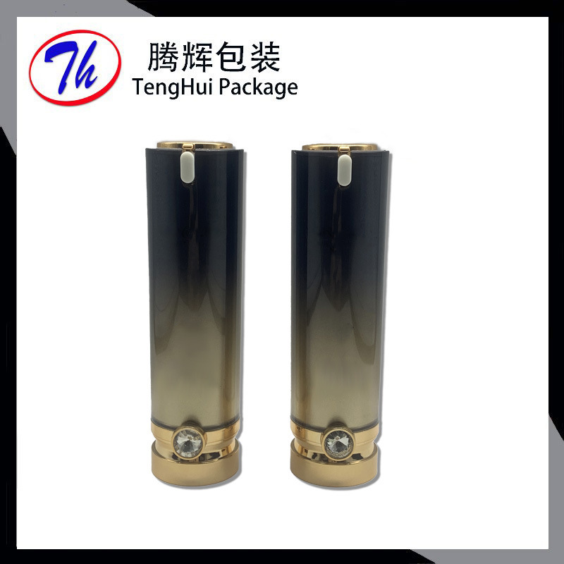 高档新款 渐变黑水乳精华 包装瓶 化妆品 套装 包装包材 厂家现货