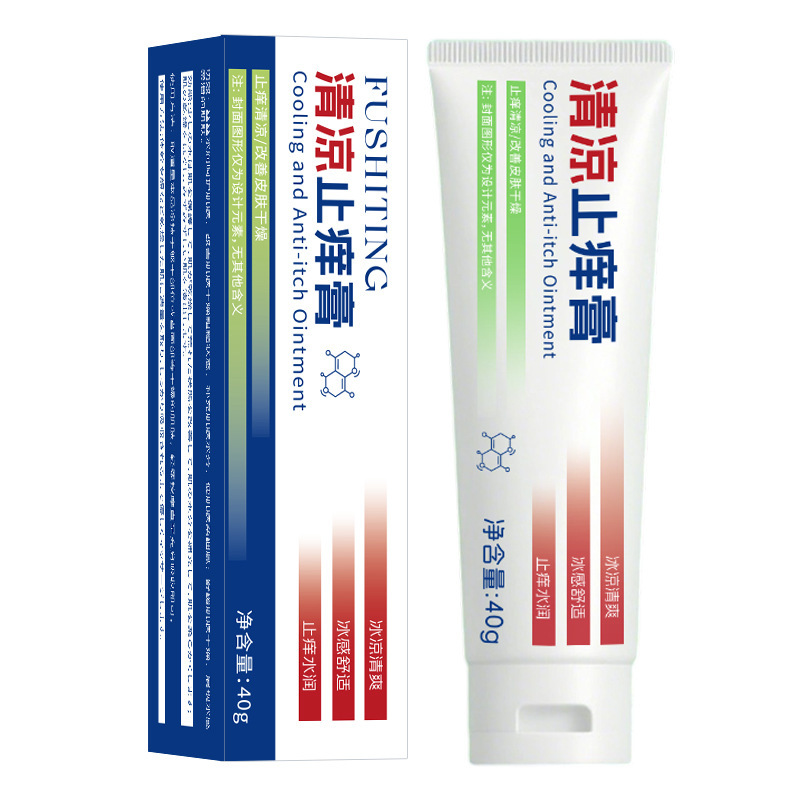 Fuchiting 冷却かゆみ止めクリーム 40g ハーブ配合 蚊刺され、皮膚のかゆみ、鎮静ケア、在庫あり、すぐに出荷可能|undefined