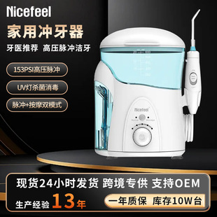 Factory OEM adult household desktop tooth washer massage pulse dual-mode tooth cleaner cross-border Electric tooth irrigator