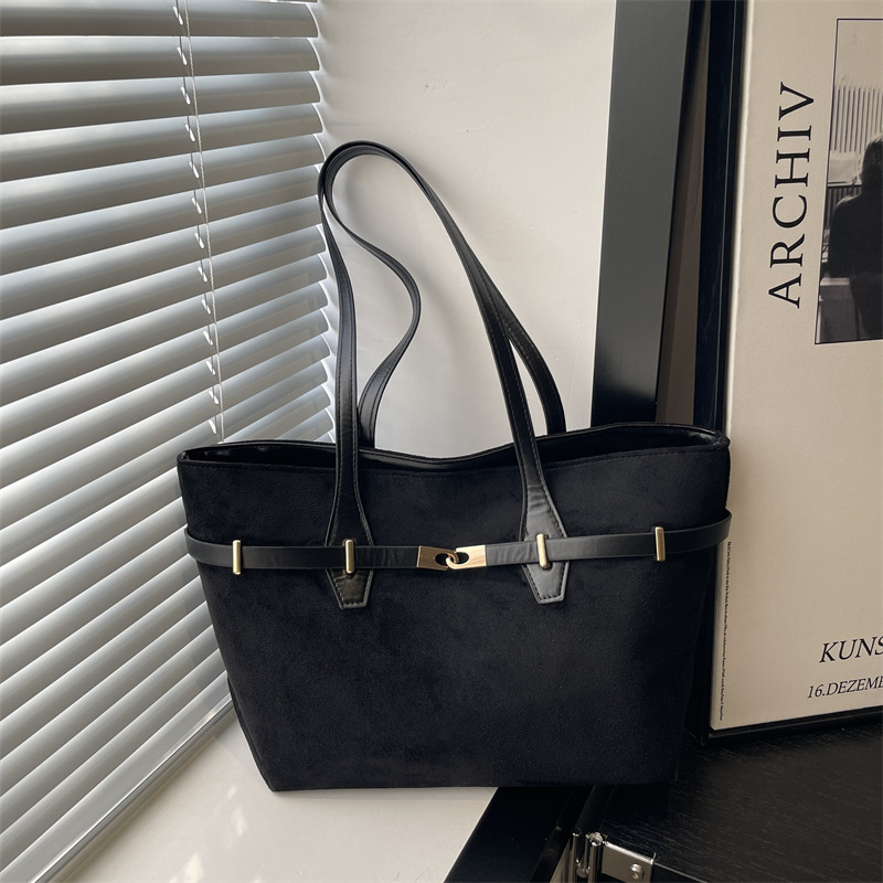 Trend Retro Büyük Kapasiteli Tote Çanta Kadın Trend Leopar Desenli Şık Kişisel Rahat Çok Amaçlı Niş Tek Omuz Çantası