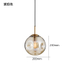 Scandinavian creative ceiling lamp for living room, bar decorations, design glossy lampshade, lights, light luxury style