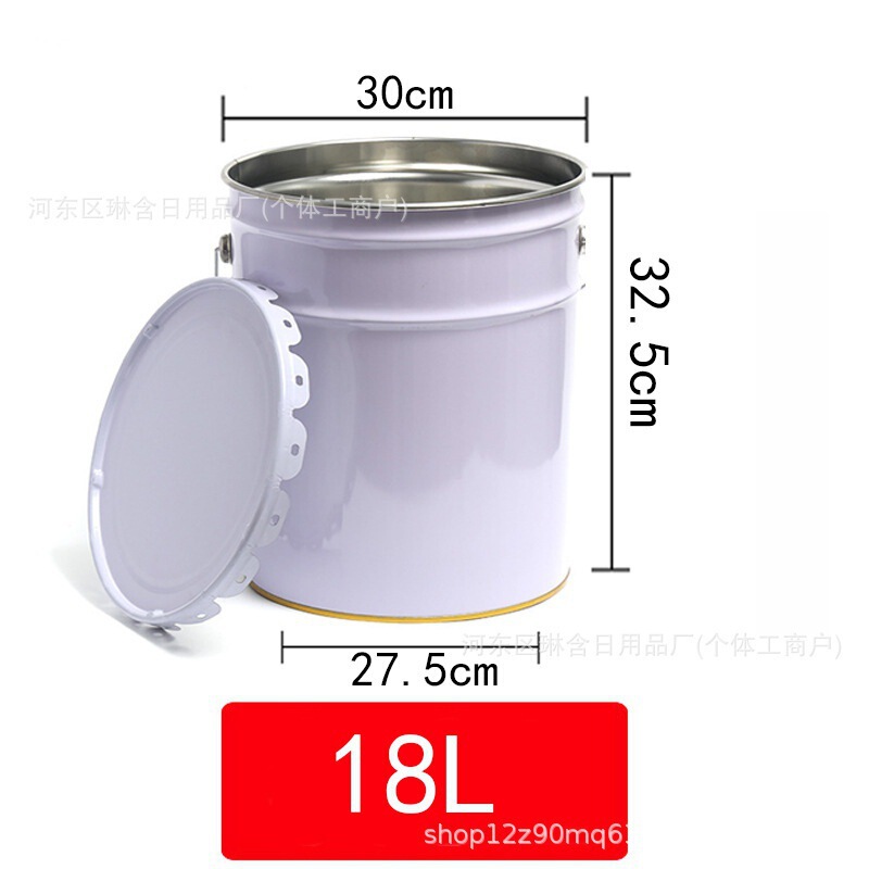 超厚焚烧桶大容量铁桶油漆桶 防锈水桶 马口铁不锈烧|undefined