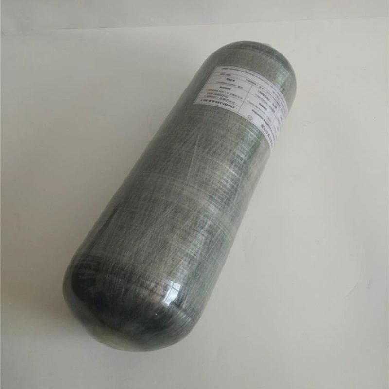 Резервный газовый баллон кислородного респиратора 6.8L высокого давления углеродного волокна 30mpa