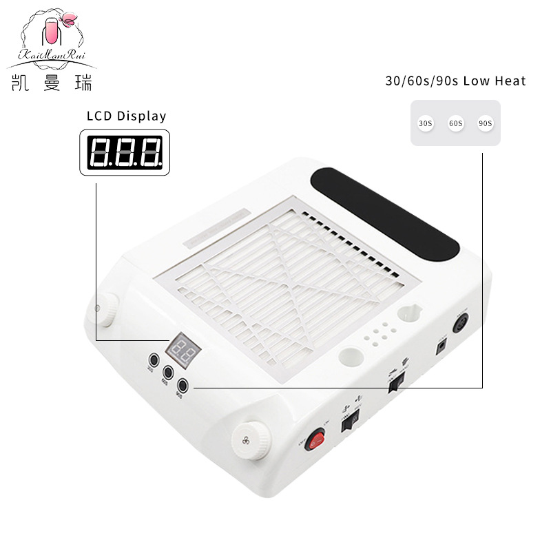 Máquina pulidora profesional para uñas, removedor de uñas seis en uno, lámpara de uñas, aspiradora, máquina de uñas multifuncional todo en uno estilo japonés, transfronteriza