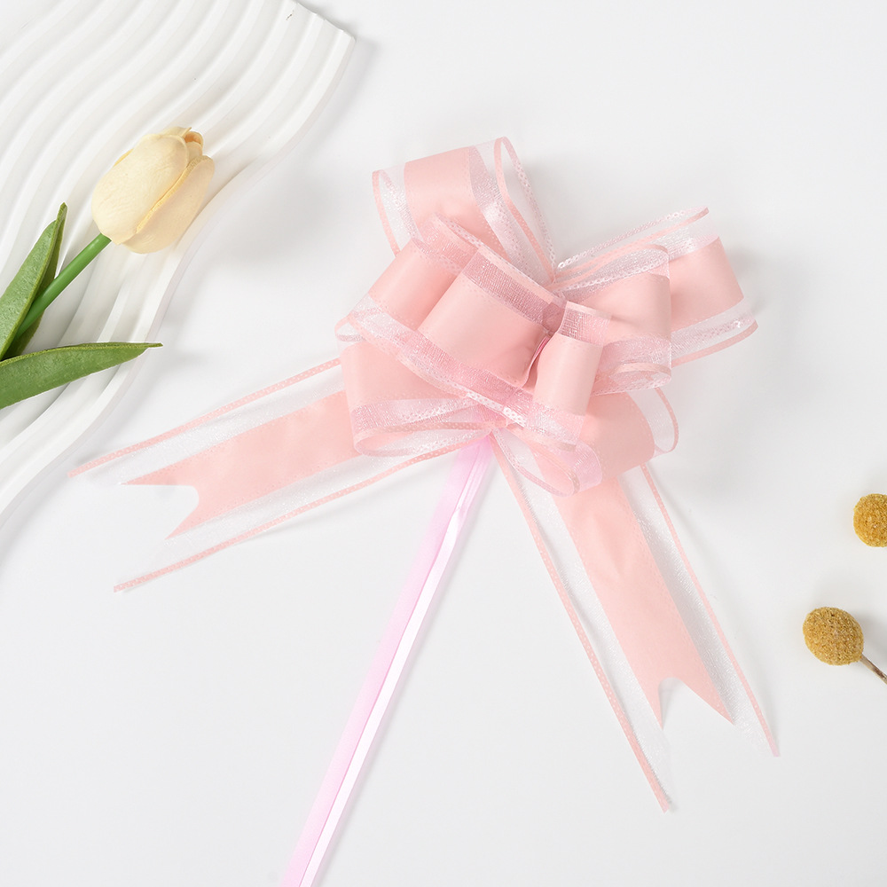 Transfronterizo Amazon 50 colorante de nieve de color de flores de regalo de Navidad embalaje decoración de arco de dibujo de flores