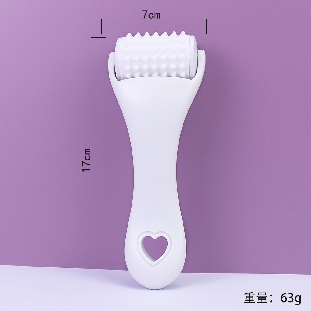 Masajeador facial transfronterizo rodillo de elevación rodillo de masaje guía herramienta de cuidado de belleza rodillo de masaje de silicona