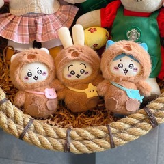 MINISO名創優品chiiawaパジャマぬいぐるみストラップ