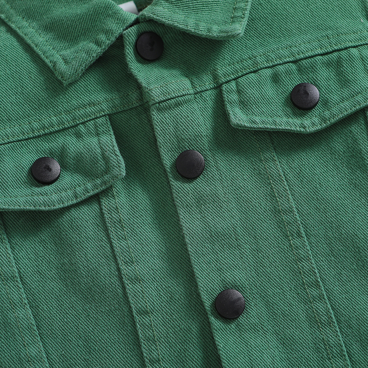 Mädchen Jeans Anzug Für Frühling Und Herbst Modisches Set_voghion.com