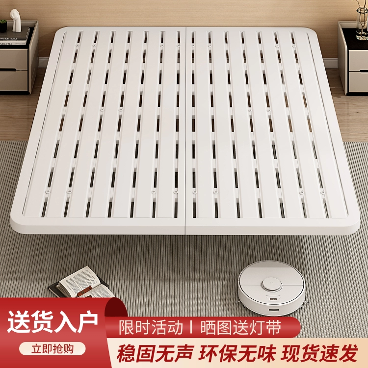 Современная простая двухъярусная кровать без прикроватного татами, односпальная железная кровать, каркас для общежития или арендной комнаты, рядная кровать.