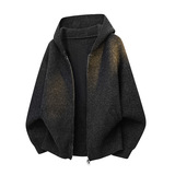 2026年秋季圆领长袖宽松青少年运动针织开衫透气腈纶毛衣，男装针织衫/毛衣，星座614