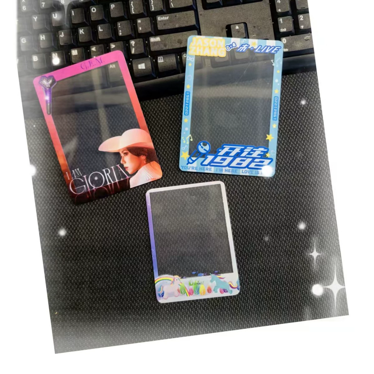 Защитный чехол для концертных билетов по индивидуальному заказу, жесткий держатель для хранения билетов на ячмень, защитный чехол, держатель для отрывков концертных билетов