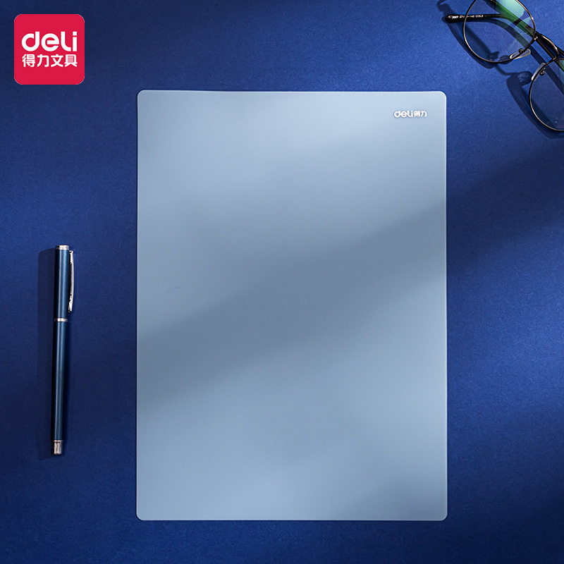 Deli papelería Escritura y escritura estudiante examen pad niños grande color arcilla herramienta pad hecho a mano escritorio pad