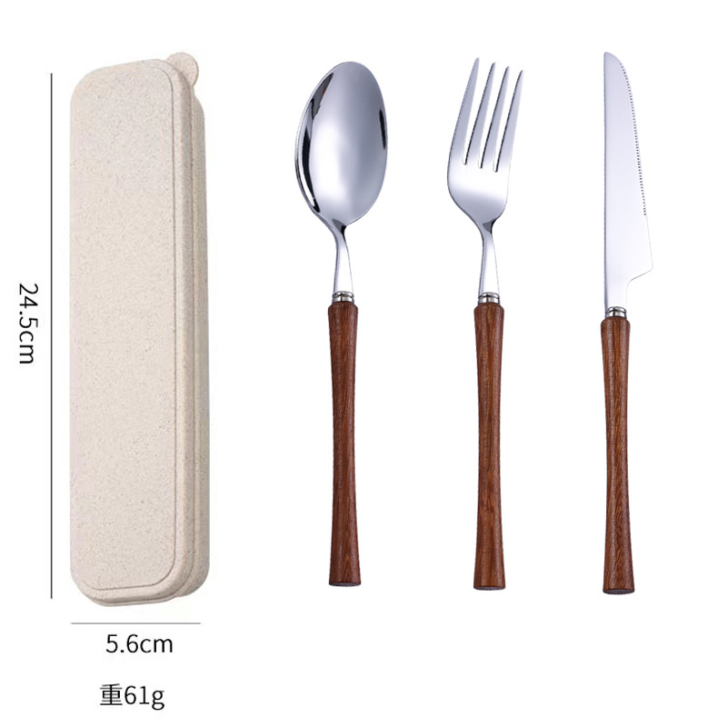 나이프 + 스푼 + 포크 + 박스