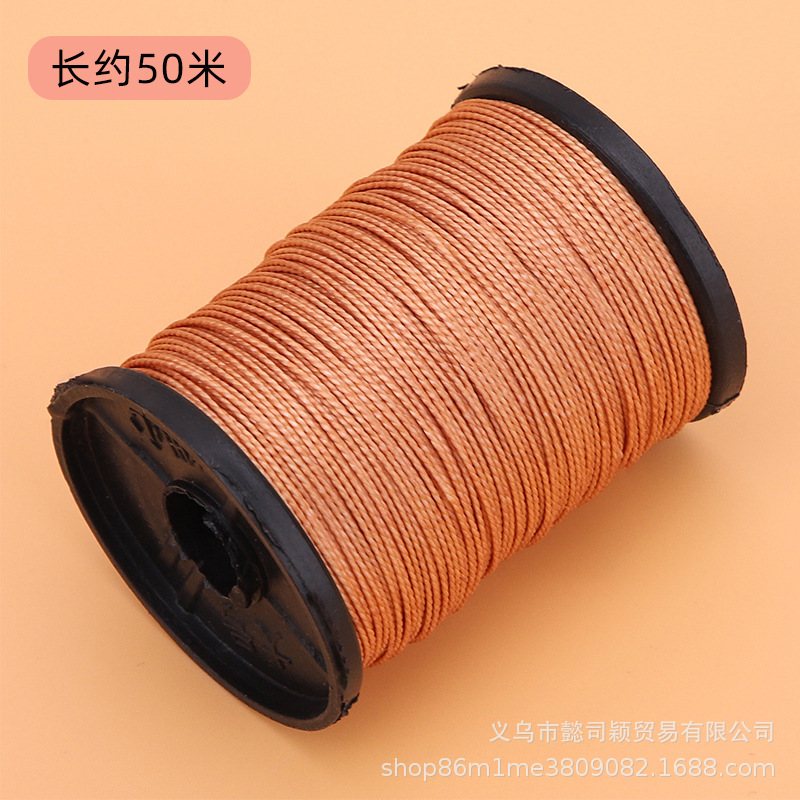 50 m/소형 롤 다크 브라운 라인