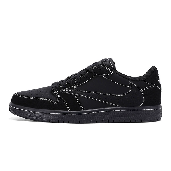 AJ1 low -help black warrior inverted hook