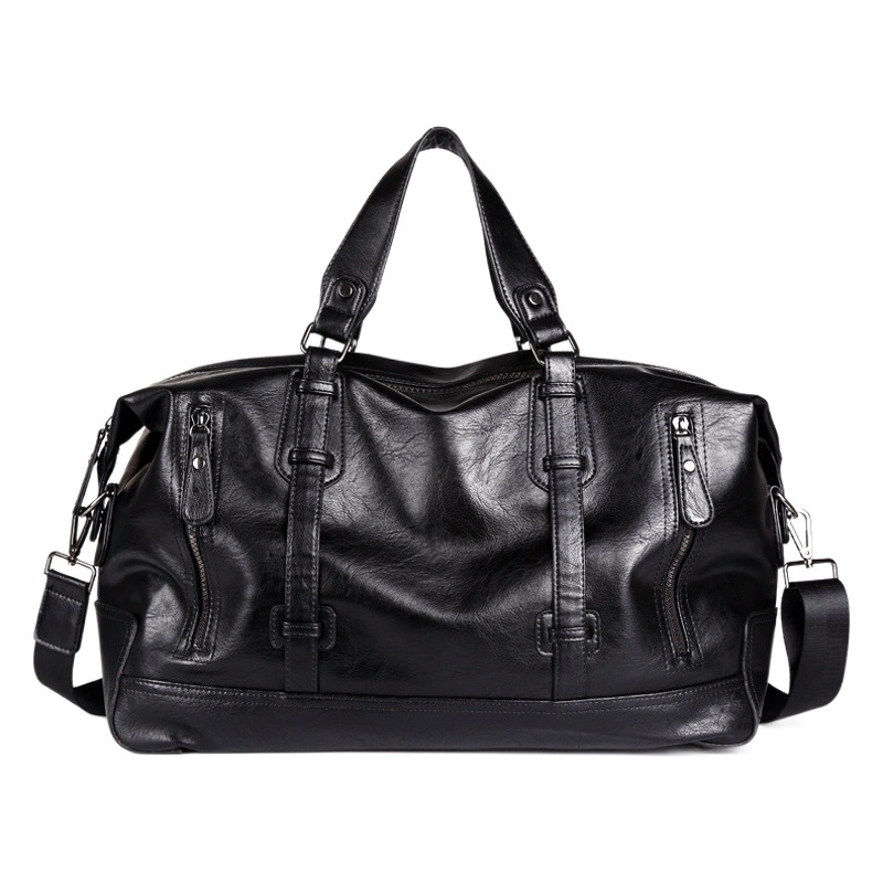 Business Casual Men's Travel Bag Large Capacity Handbag Crossbody Shoulder Bag High Quality PU Leather Men's Bag Travel Bag