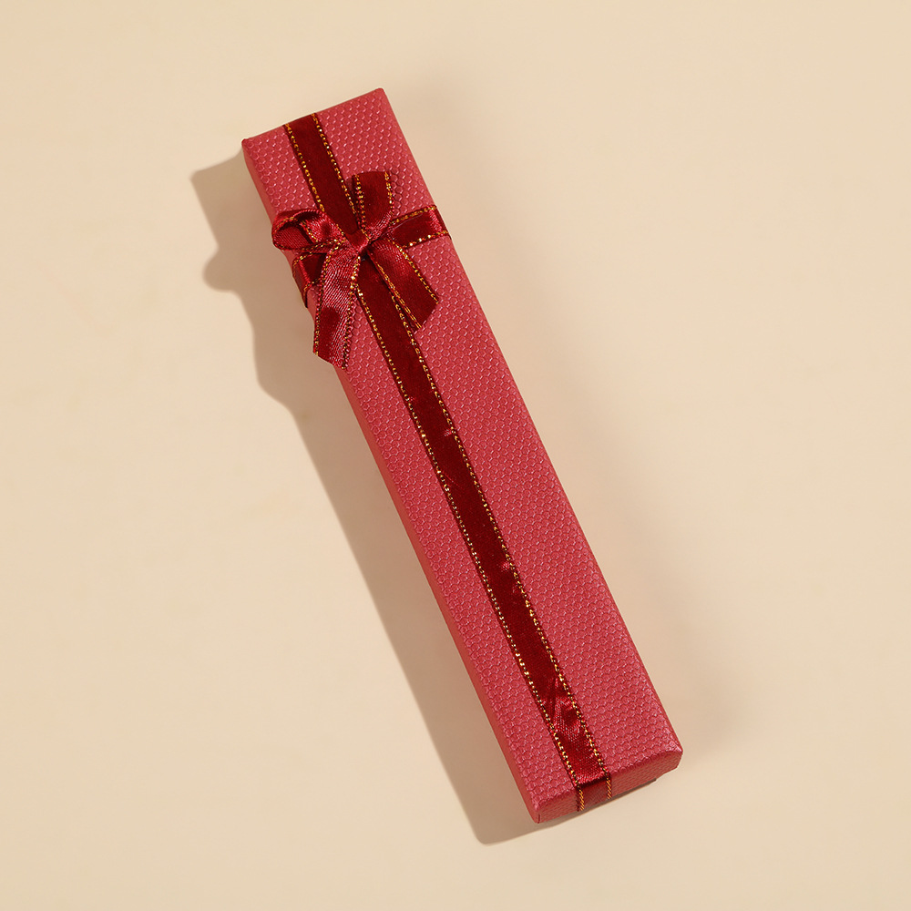 Pequeño libro rojo empuje caliente ~ Caja de regalo del Día de la Madre para el amor de la madre, collar, pulsera, caja de regalo, caja de joyería de arco