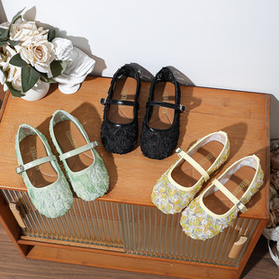 Girls' Shoes for Outer Wear 2025 New Summer Mule Shoes Sandals and Slippers