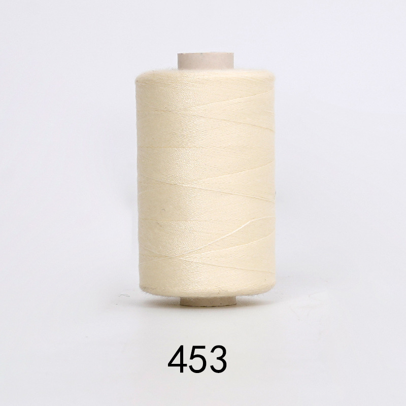 1000 yardas de hilo de poliéster de alta velocidad combinación de colores hogar hilo de coser mano hilo pequeño hilo fino dos hilos 402 hilo de coser