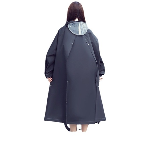 Electric motorcycle bicycle raincoat long full body single male and female adult anti-riot raincoat cycling poncho wholesale