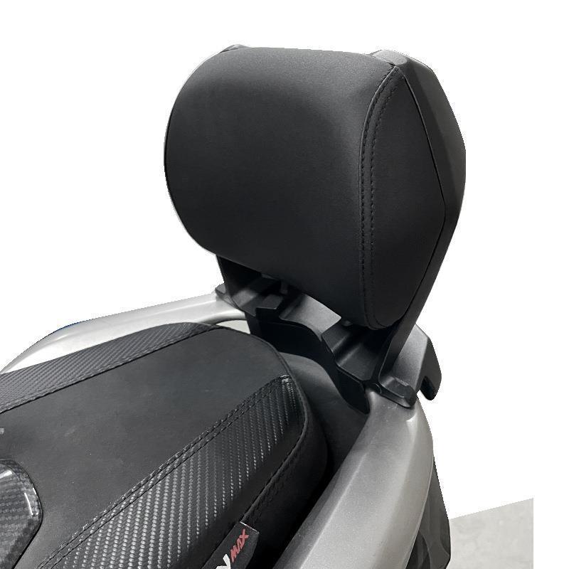 (2개) 20-24 YAMAHA NMAX155 수정 된 후방 등받이 승객 등받이 쿠션 허리 비파괴 설치에 적합