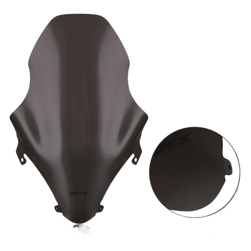 Увеличенное лобовое стекло для мотоциклов, подходит для Wuyang Honda PCX125 150 18-19, высококачественное стекло с высоким разрешением