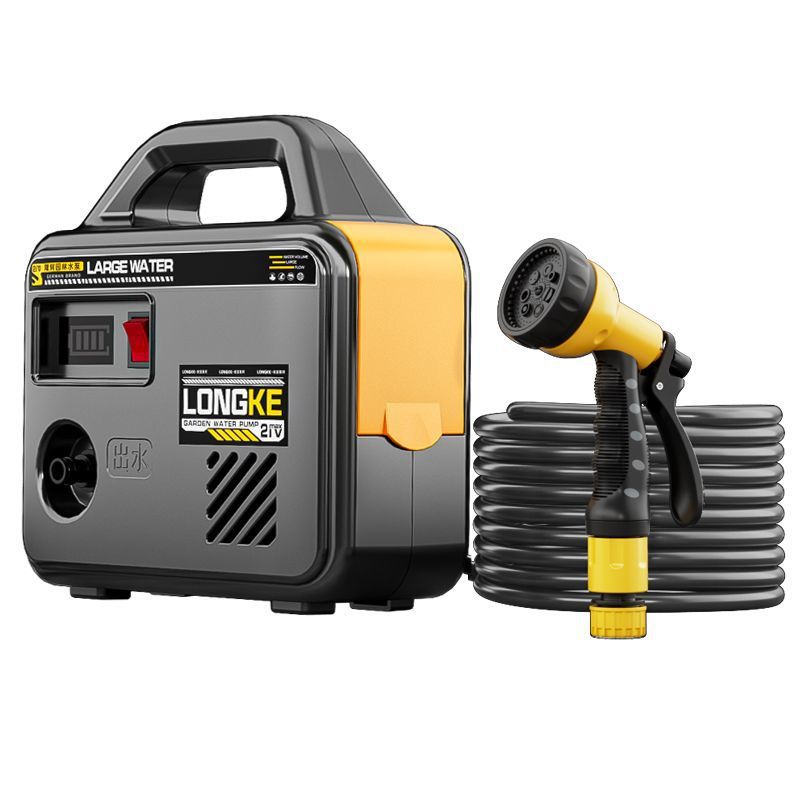 New Model of Water Pump for Home Use, Suitable for Watering Agricultural Land, Rechargeable Watering Machine for Vegetable Gardens, Small Outdoor Water Pump for Watering Flowers