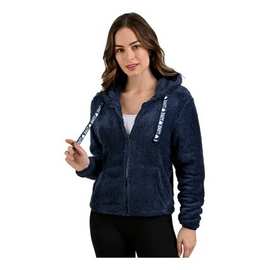 Sherpa hoodie 库存秋冬外贸女装珊瑚绒保暖连帽拉链外套毛毛开衫