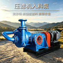 高铬合金压滤机入料泵ZJW高扬程矿用洗煤大流量加压泵工业入料泵
