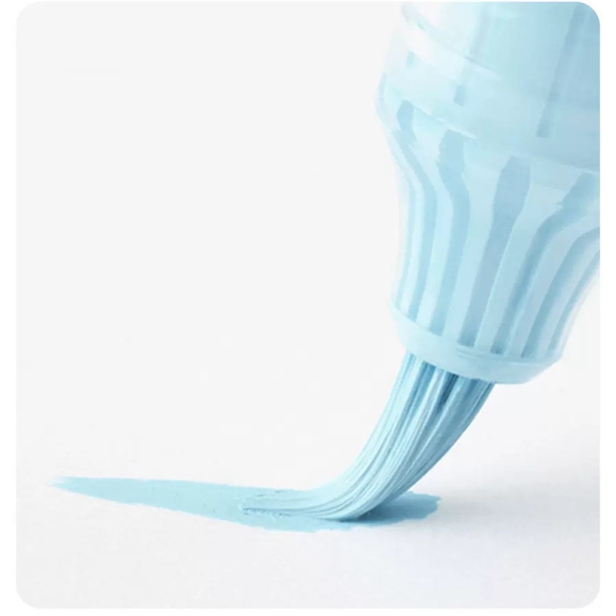 Japón Pentel Pitong leche nuevo color mariposa escritura cepillo lechoso portátil escritura científica cepillo tarjeta de felicitación pintura