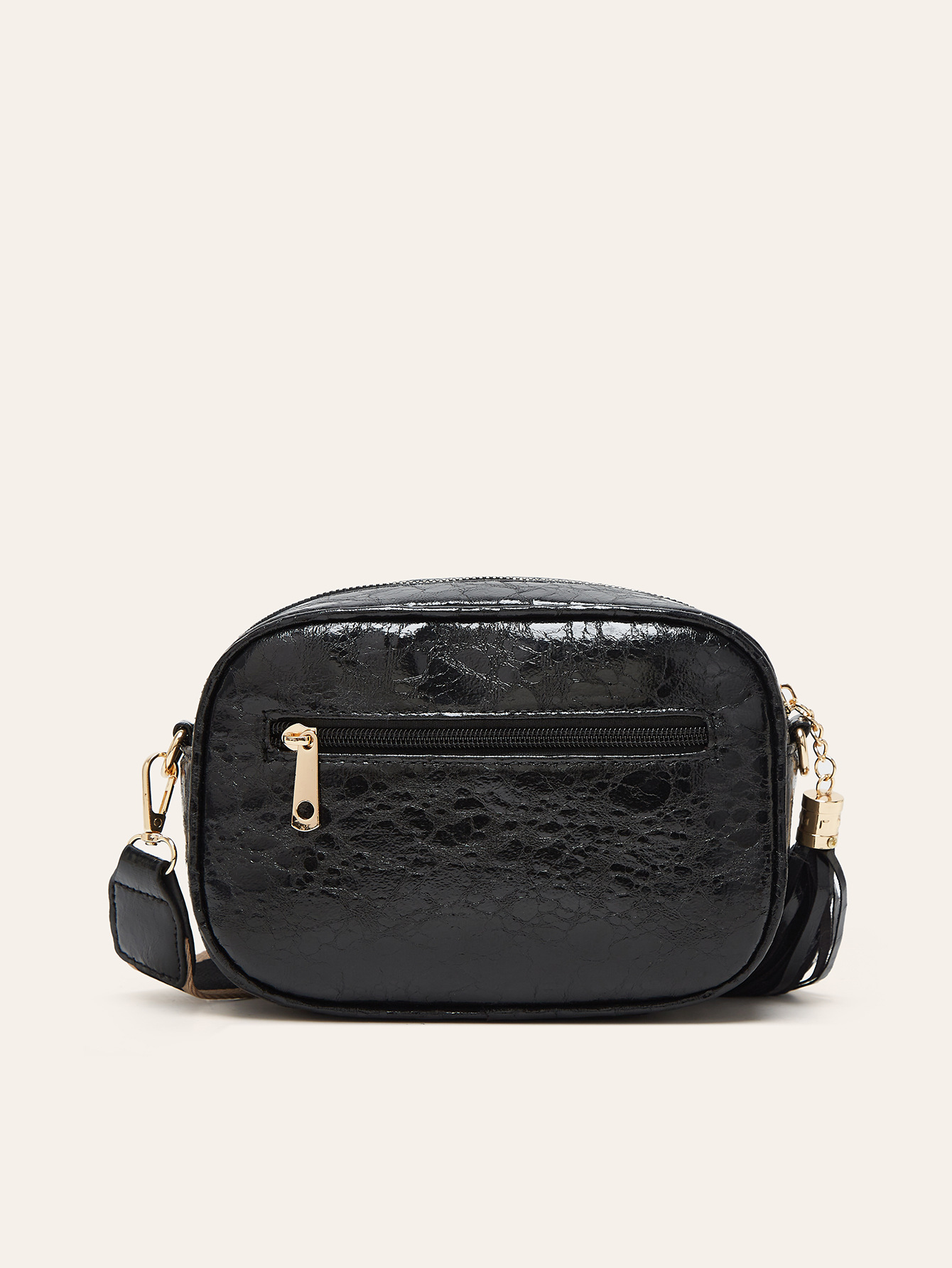 363g Weight Pu Leather Lining Material Zipper Closure Type Single Shoulder Strap Strap Type Camera Bag Bags Type Casual, Shopping Occasion Pu Leather Material Solid Color Pattern All Seasons Season Women's Gender Streetwear Style Square Shape Medium Size Women's Medium Pu Leather Solid Color Streetwear Square Zipper Camera Bag 7