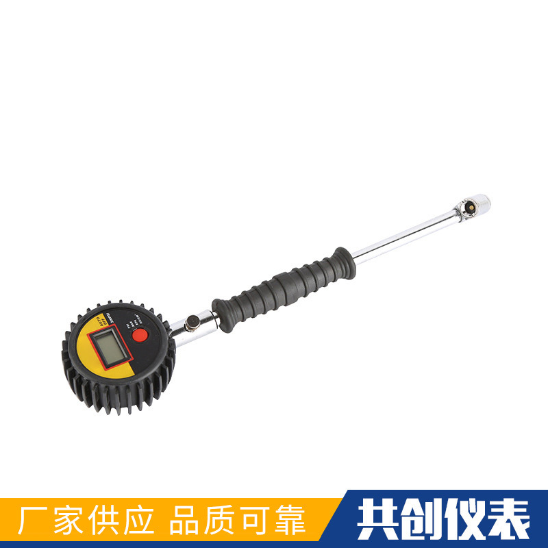 家用汽车充气数显胎压计 检测汽车胎压仪表胎压计 轮胎压力表