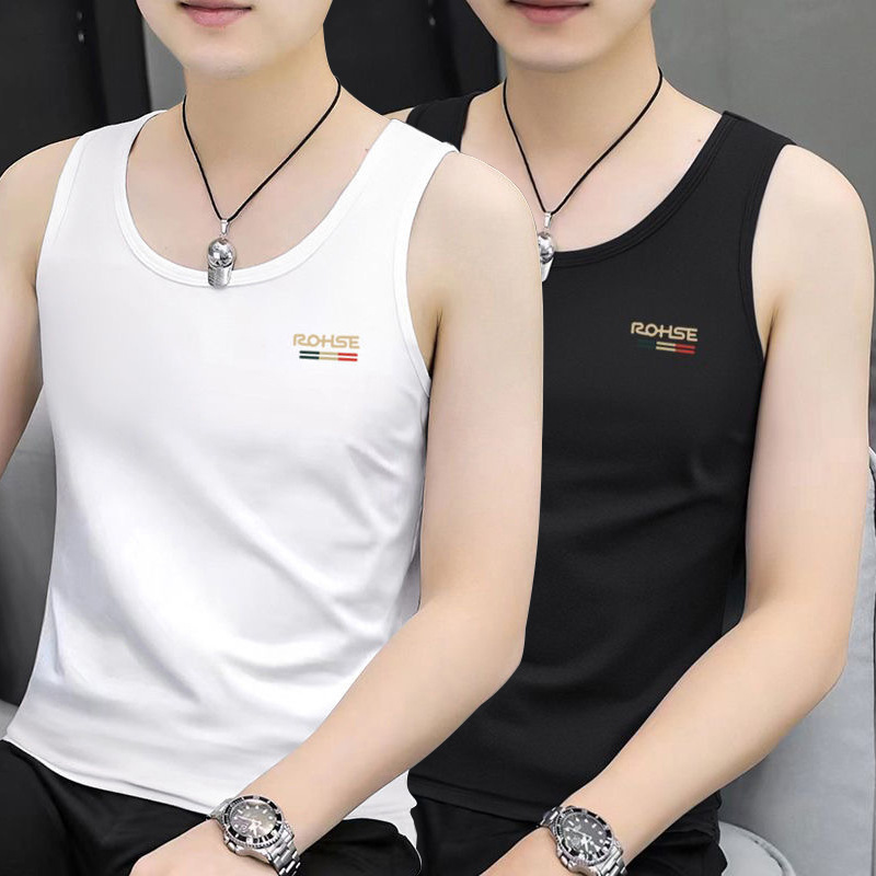 Camiseta de verano para hombre, nueva moda, cuello redondo, corte ajustado, versátil y casual.