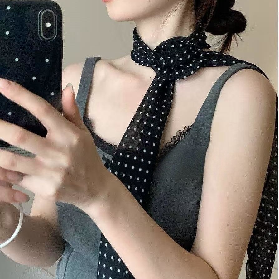Leomuster Halstuch Für Damen Y2k Retro Stil Haarband_voghion.com