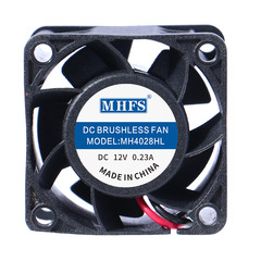 4028 DC cooling fan 4cm ball bearing boost fan 5V 12V 24V power fan fireplace cooling fan