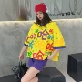 印花夏季宽松显瘦t恤