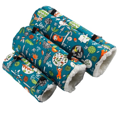 Hamster warm channel, small pet channel, honey bag glider, guinea pig, guinea pig, super soft plush tunnel nest