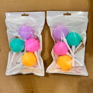 New Silicone Lollipop Ice Cube Mold Children Lollipop Ice Cream Popsicle Home Homemade Popsicle Ice Cream Easy to Take Off
