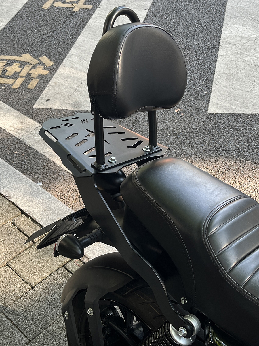 Suitable for At150 Automatic Motorcycle Yg150-22K Modified Accessories Rear Shelf Backrest Bumper Block